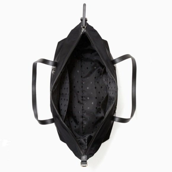 kate spade Bags Kate Spade Jae Nylon Luggage Weekender Black Poshmark